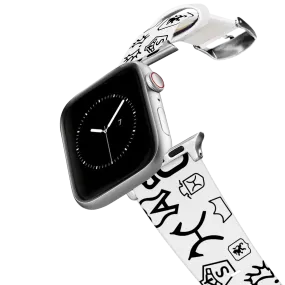 C4 Apple Watch Band (Warmblood Brands White)