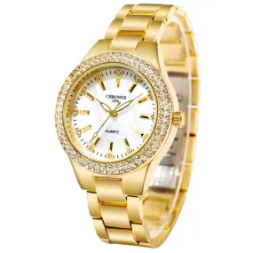 Women's Diamond Quartz Watch Japanese Movement Women's Watch